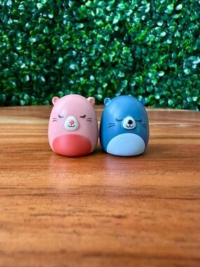 Squish-a-longs by Squishmallows Beaver Bundle